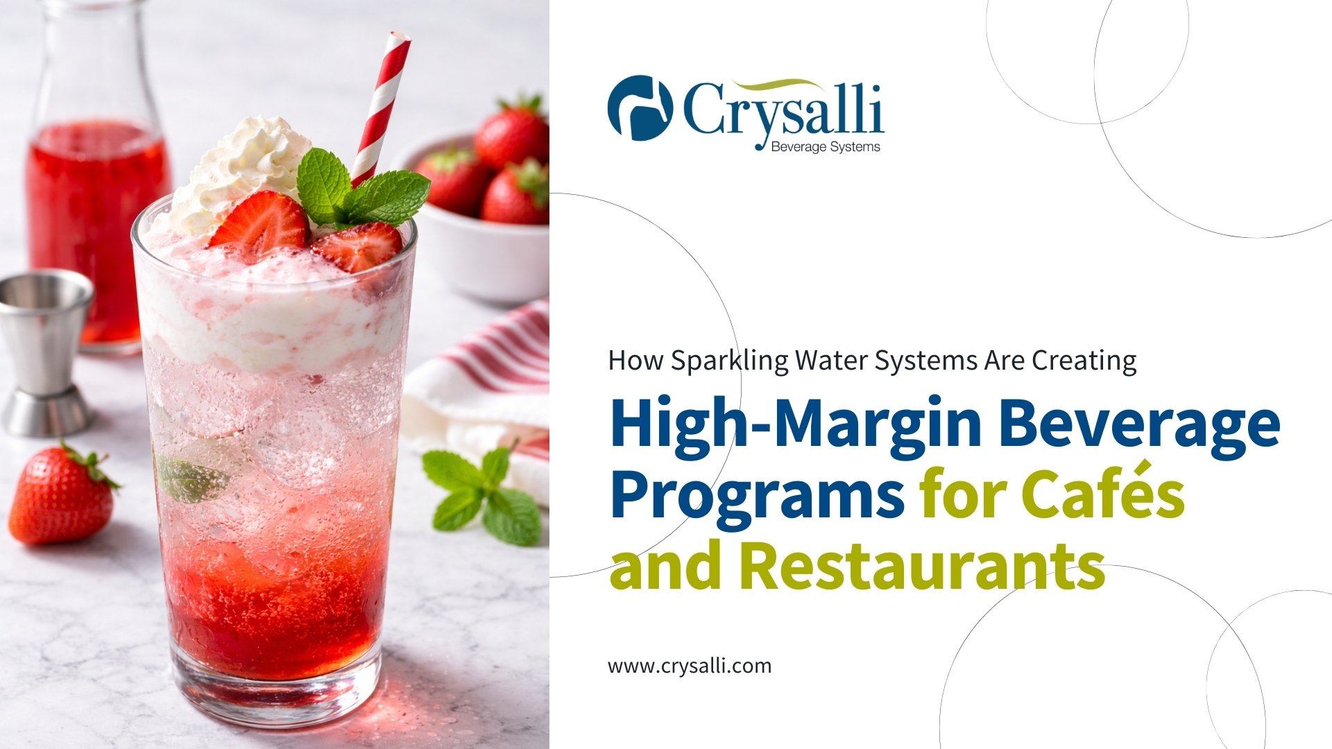 sparkling water beverages